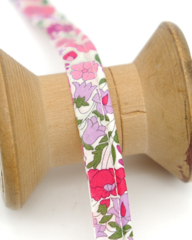 Passepoil Liberty Poppy Forest Rose - Maison Klem